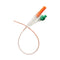 100% Silicone Foley Catheter, 8 Fr, 3 Cc, 2-Way