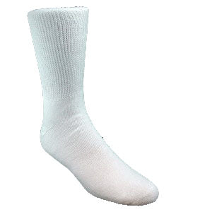 Men's Diabetic Sock Size 10 - 13, White