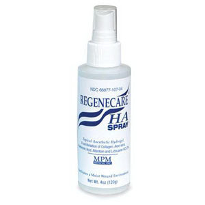 Regenecare HA Topical Anesthetic Hydrogel Spray 4 oz. Bottle