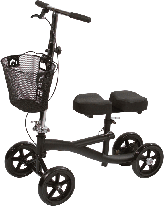 Roscoe Knee Scooter with 8-Hole Stem black