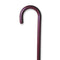 Tourist Handle Cane, Rosewood Stain, 36" - 37"