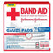 J AND J Band-Aid First Aid Gauze Pads 3" x 3" 25 CT