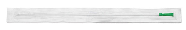 Apogee Essentials PVC Coude Tip Intermittent Catheter 18 Fr 16"