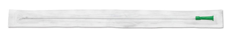 Apogee Essentials PVC Coude Tip Intermittent Catheter 18 Fr 16"