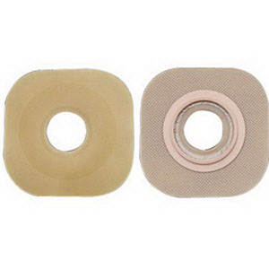 New Image 2-Piece Precut Flat FlexWear (Standard Wear) Skin Barrier 1-3/8"