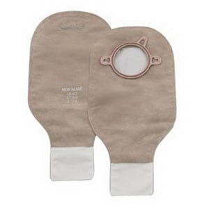 New Image 2-Piece Drainable Pouch 1-3/4" with Filter, Beige