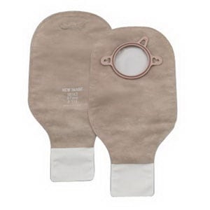 New Image 2-Piece Drainable Pouch 2-3/4" with Filter, Beige