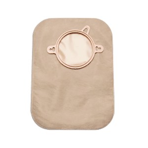 New Image 2-Piece Closed-End Pouch 1-3/4", Beige