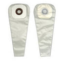 1-Piece Drainable Pouch with Precut 7/8"  Barrier Opening, Pouch Size 1-1/4" with Karaya