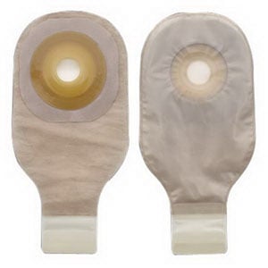 Premier 1-Piece Drainable Pouch Precut 1", Lock N Roll, Transparent