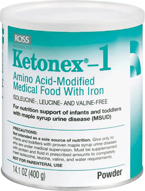 Ketonex 1 Amino Acid Modified Powdered Medical Food with Iron 14.1 oz. Can