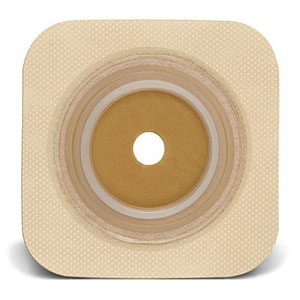 Sur-fit Natura Stomahesive Cut-to-fit Flexible Wafer 5" x 5" Flange 2-1/4" Tan