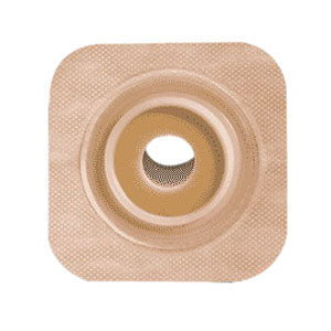 Sur-fit Natura Stomahesive Flexible Pre-cut Wafer 4" x 4" Stoma 3/4"