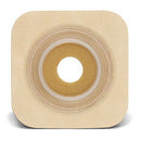 Sur-fit Natura Stomahesive Flexible Pre-cut Wafer 4" x 4" Stoma 1-1/8"