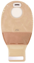Natura + Drainable Pouch with"visiClose and filter, Transparent, Standard 38mm, 1 1/2"