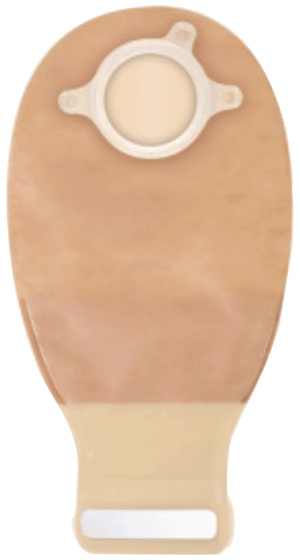 Natura + Drainable Pouch with InvisiClose and Filter, Opaque, Standard 70mm, 2-3/4"