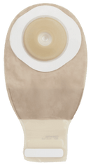 Esteem + Convex One-Piece Drainable Pre-Cut Pouch w/"visiClose, Durahesive, 12" panel Transparent, 1"