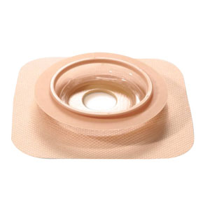 Natura Moldable Stomahesive Skin Barrier Accordian Flange 2-1/4" (57mm) with Hydrocolloid Flexible Collar