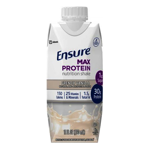 Ensure Max Protein, French Vanilla, Ready-to-Drink, 11 oz.