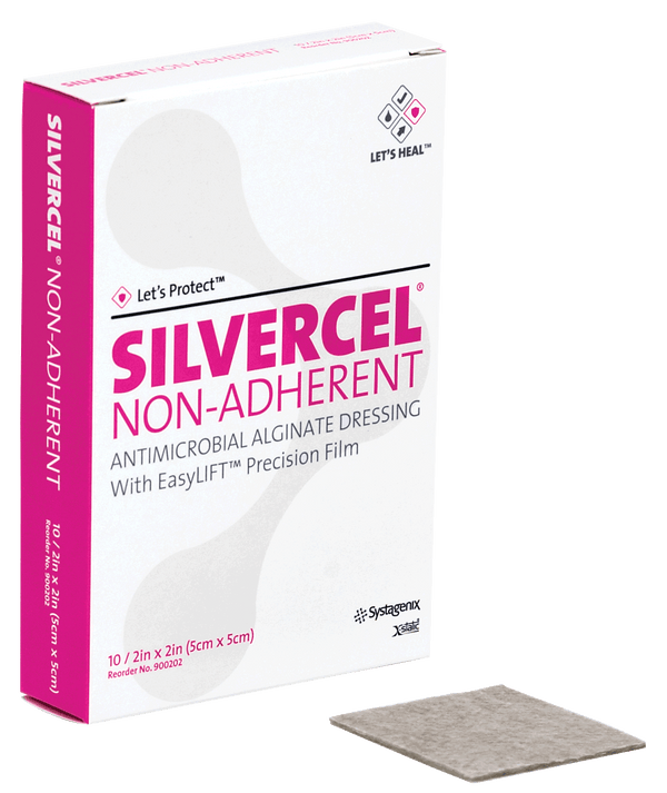 Silvercel Non-Adherent Antimicrobial Alginate Dressing