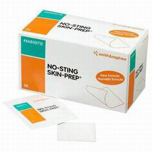 No-sting SKIN-PREP Protective Wipes