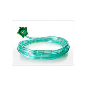 AirLife Oxygen Supply Tubing with Crush-Resistant Lumen 14 ft., Green