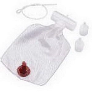 AirLife Aerosol Drainage Bag with Tee Adapter 500 cc