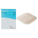 Cardinal Health Silicone Bordered Foam Lite Dressing, 4" x 4"