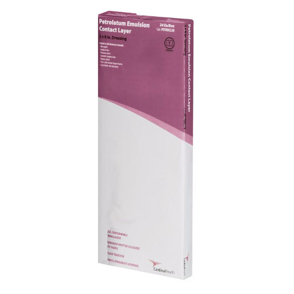 Cardinal Health Petrolatum Emulsion Contact Layer 3" x 8"