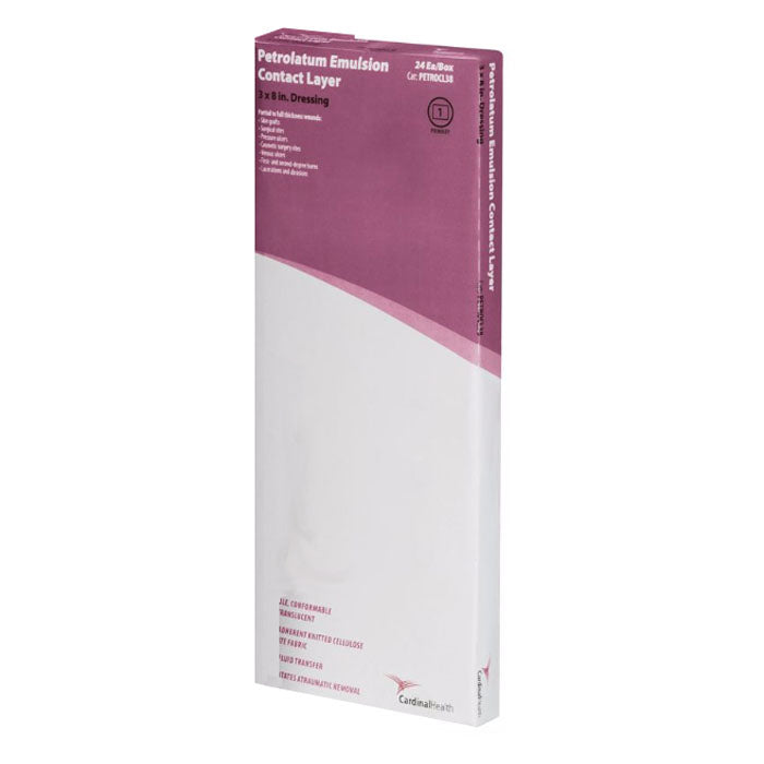 Cardinal Health Petrolatum Emulsion Contact Layer 3" x 8"