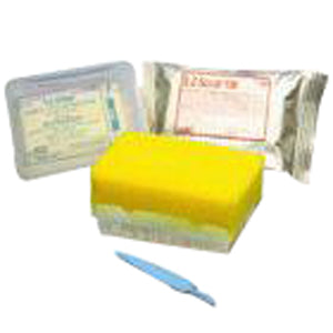 E-Z Scrub Surgical Scrub Brush Impregnated with 3% Chloroxylenol (PCMX)