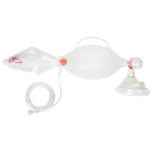 Spur Adult Resuscitator Bags with Medium Mask, Port