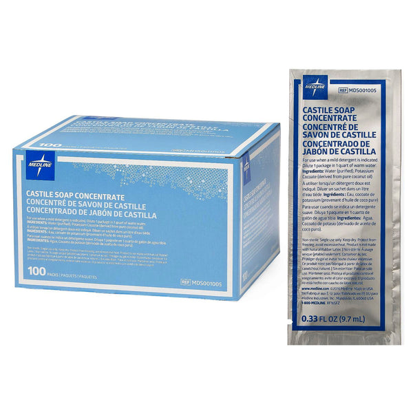 Castile Soap Concentrate Packet, 9 cc