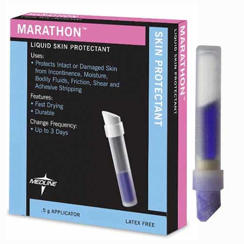 Medline Marathon Liquid Skin Protectant, 0.5 g Vial