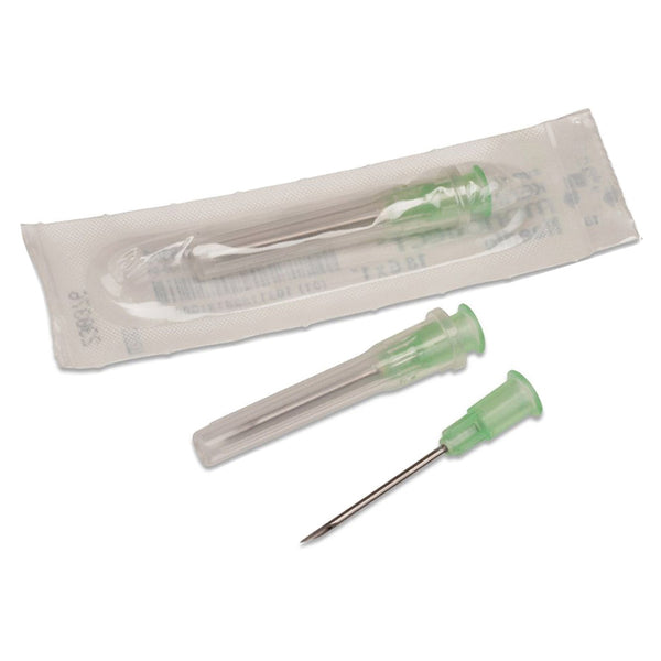 Monoject Soft Pack 3 mL Syringe with Standard Hypodermic Needle, 21G x 1-1/2"
