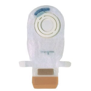 Assura AC Easiflex 2-Piece Pediatric Drainable Pouch 1-1/8", Transparent
