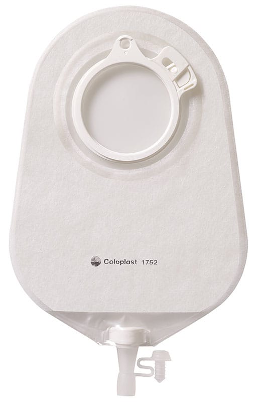 Assura 2-Piece Standard Urostomy Pouch 1/2" - 1-1/2", Transparent