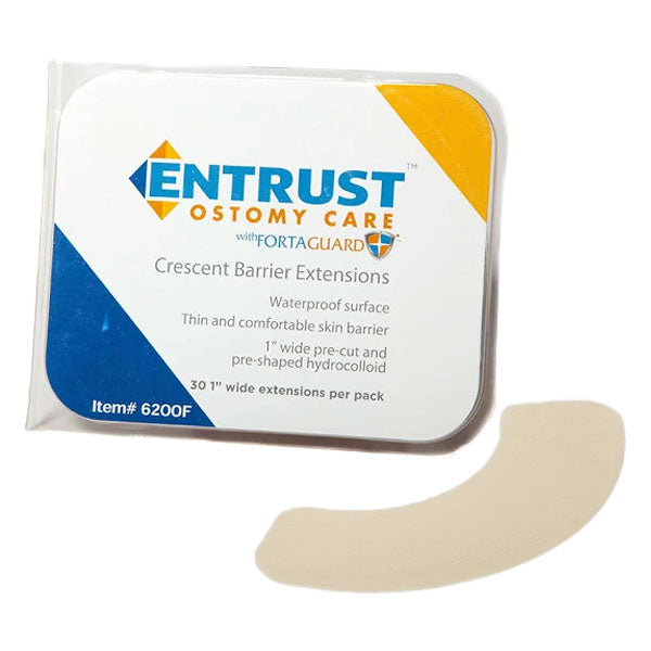 Entrust Crescent "C" Shape Pre-Cut Barrier Extensions With Fortaguard, Latex-Free