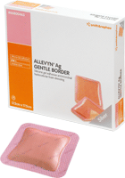 ALLEVYN Ag Gentle Border Silicone Gel Adhesive Silver Wound Dressing 5" x 5"