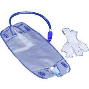 Dover Urine Leg Bag with Extension Tubing, 17 oz.