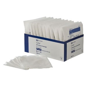 Curity All Purpose Sterile Non-Woven Sponge 4" x 4", 4-Ply