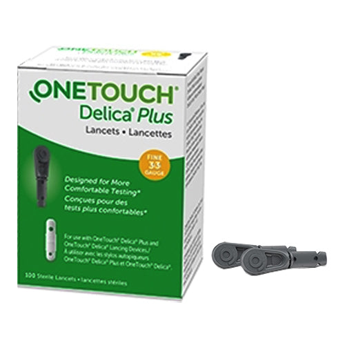 OneTouch Delica Plus Lancet 33G (100 count)