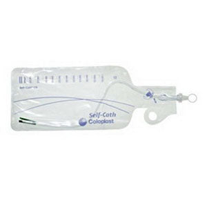 Self-Cath Coude Closed System with Insertion Supplies 14 Fr 16" 1100 mL