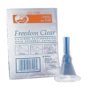 Freedom Clear Self-Adhering Male External Catheter