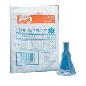 Freedom Clear Advantage Self-Adhering Male External Catheter, 35 mm
