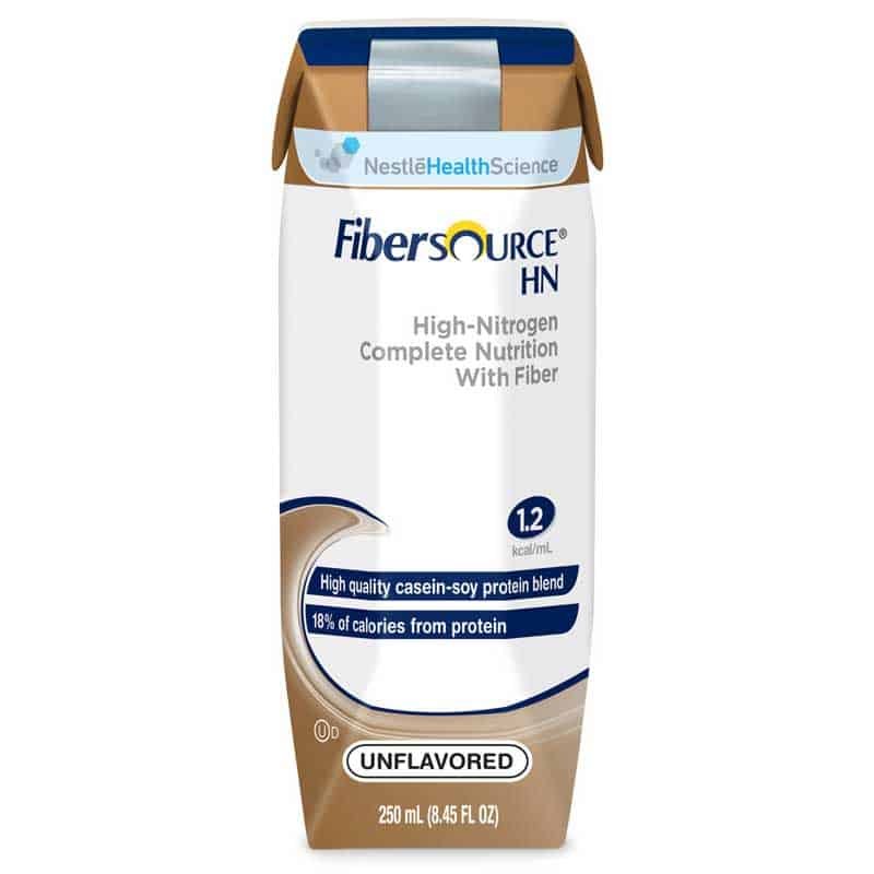 Fibersource HN Nutritionally Complete Unflavored 8 oz. Can