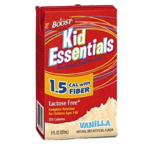 Boost Kid Essentials 1.5 Cal, Vanilla 8 oz. Tetra Brik Pak