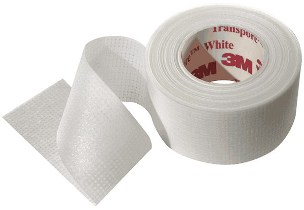 Transpore Standard Hypoallergenic Porous Plastic Tape 2" x 10 yds.