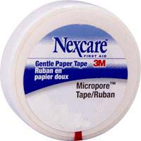 Nexcare Micropore Paper Hypoallergenic Tape 1" x 10 yds.