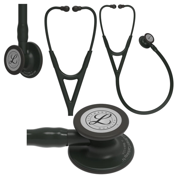 Littmann Cardiology IV Stethoscope, 27", Black, Black